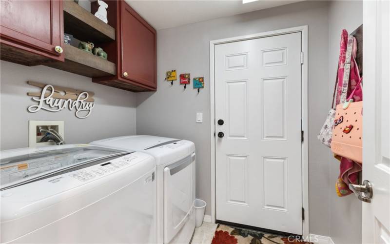 laundry room to garage