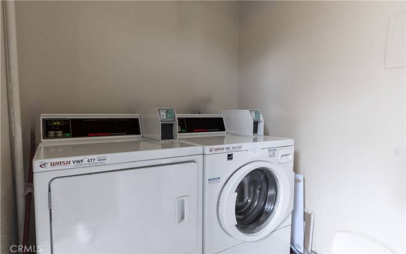 Shared laundry room