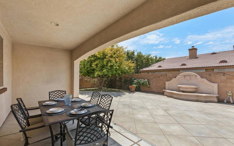 Backyard Covered Patio