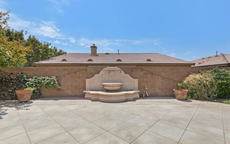 Backyard Fountain