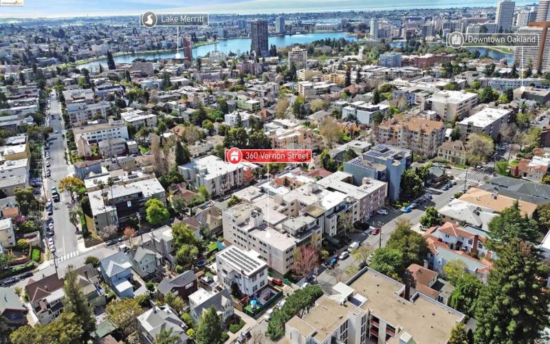 Located in close proximity to Lake Merrit with great shopping, dining and activity options.