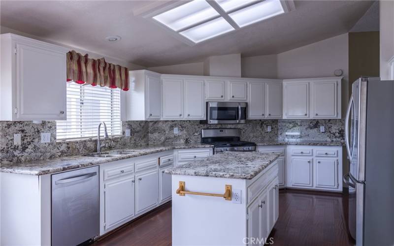 Kitchen area.