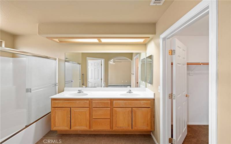 Master bathroom