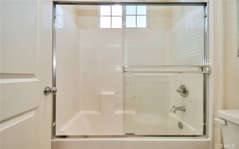 Tub & Shower in 2nd floor bathroom