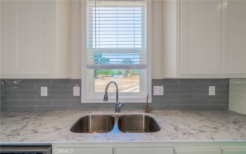 Water filtration installed at sink & connected to fridge dispenser as well