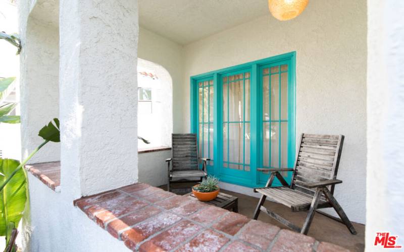 Lovely Covered Front Porch