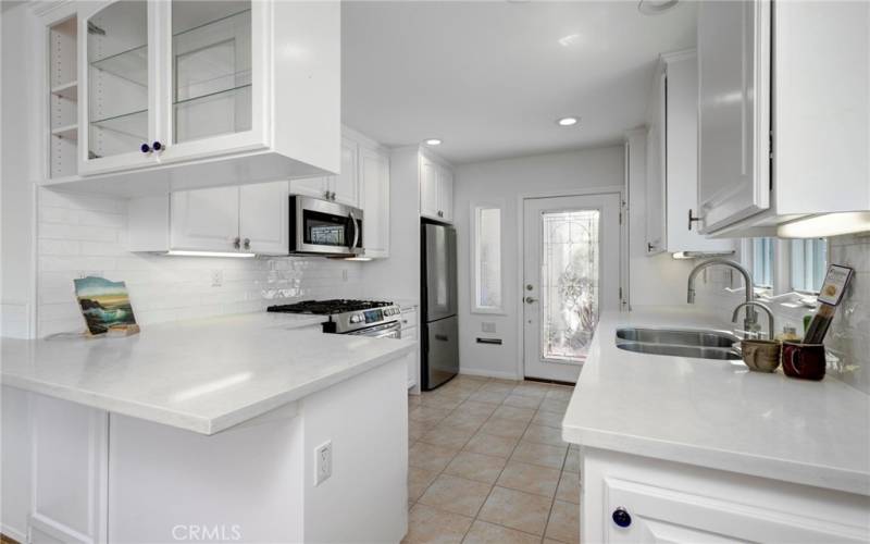 Remodeled kitchen