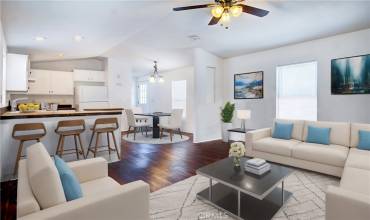 Virtual Staging of Living Area