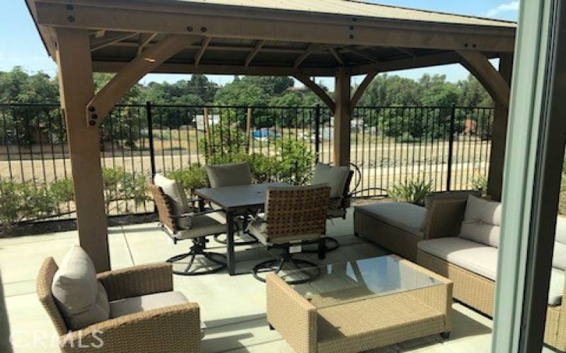 Nice Gazebo in the relaxing backyard