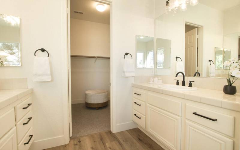 Primary Bath Dual Vanities