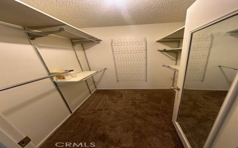 master bedroom walk in closet