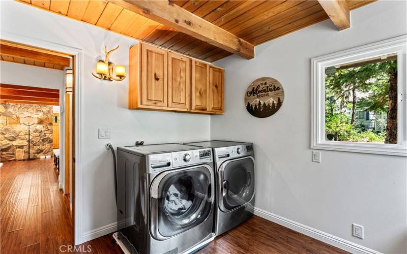 Large laundry room