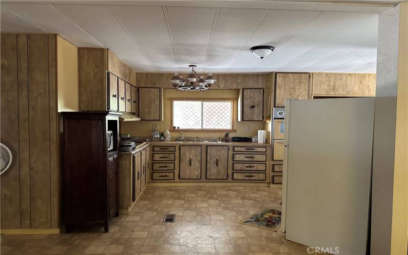 Kitchen view from family room