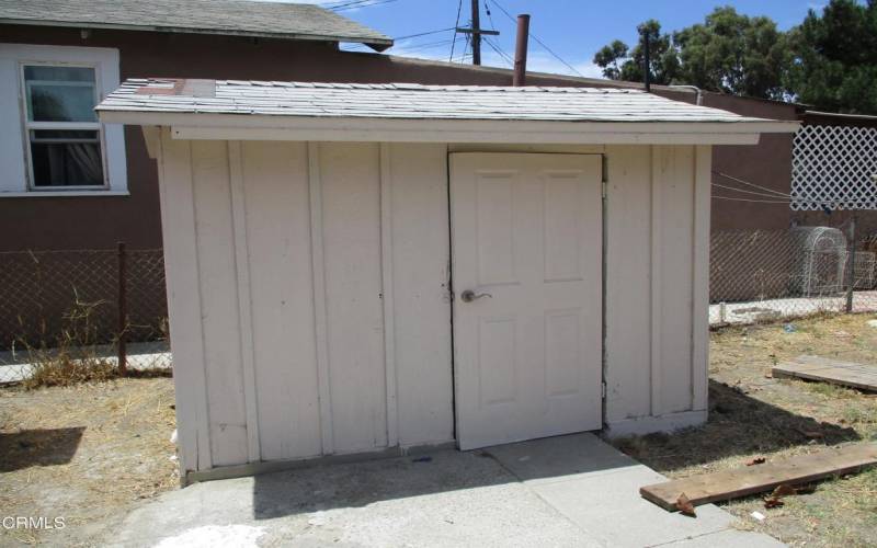 Laundry Shed View