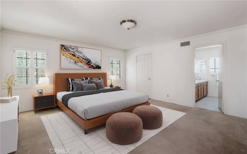 Virtual Staging/Primary Bedroom