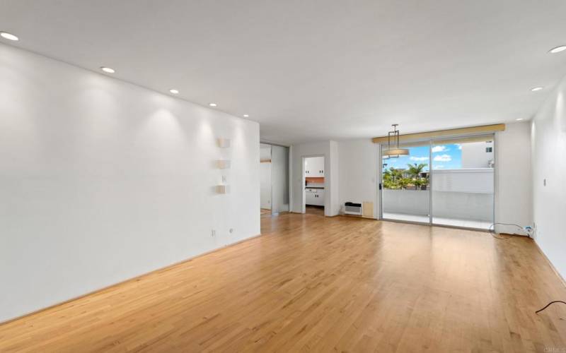 Spacious Living Room and Dining Room