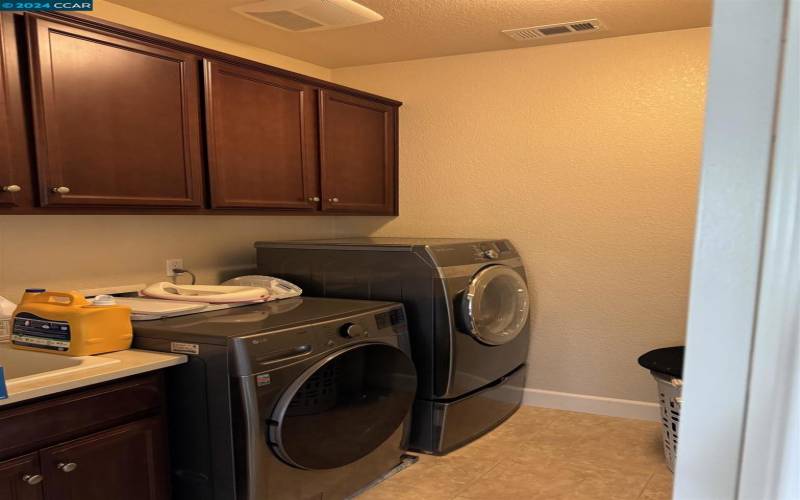 laundry room upstairs