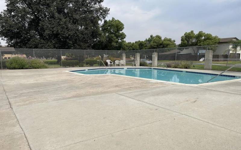 Community pool and sun deck.