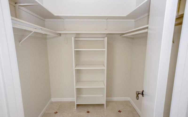 Main Suite Closet