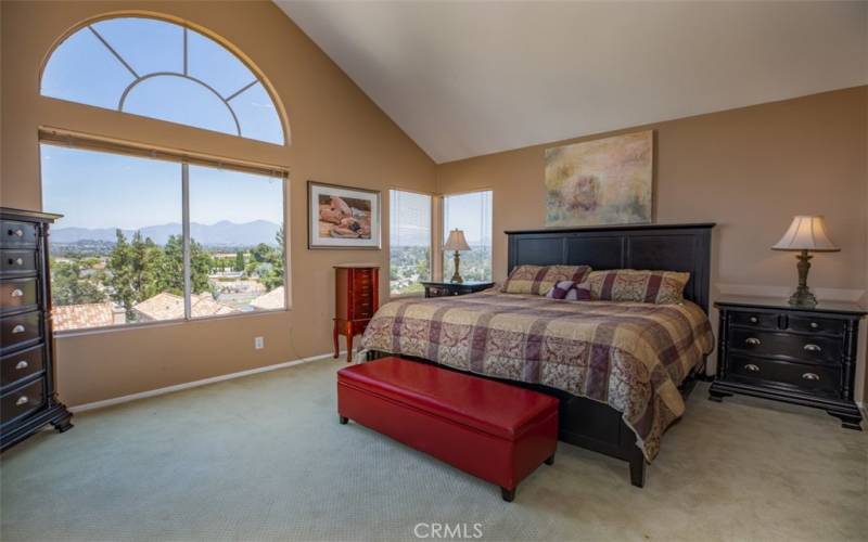 Primary Bedroom with views