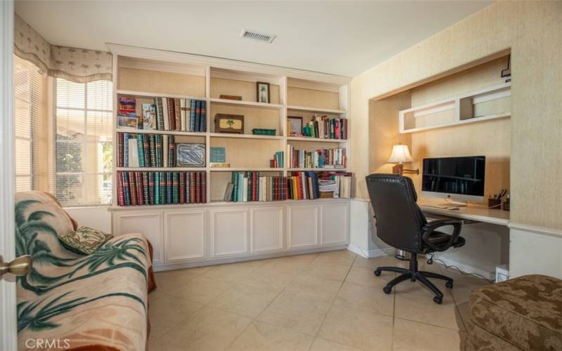 Downstairs Bedroom being used as an office