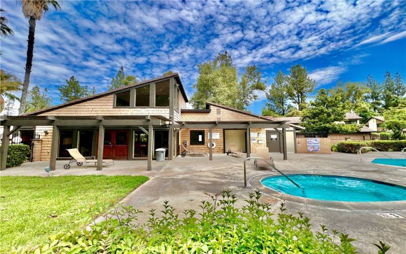 HOA Clubhouse and Pool/Spa Area