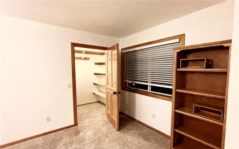 Master Bedroom has large Walk-In Closet