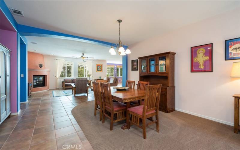 Spacious Dining Area