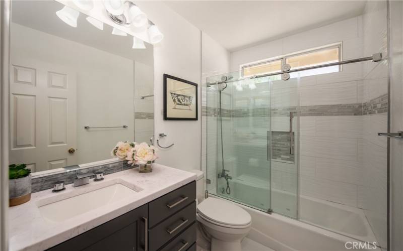 UPSTAIRS REMODELED HALL BATHROOM