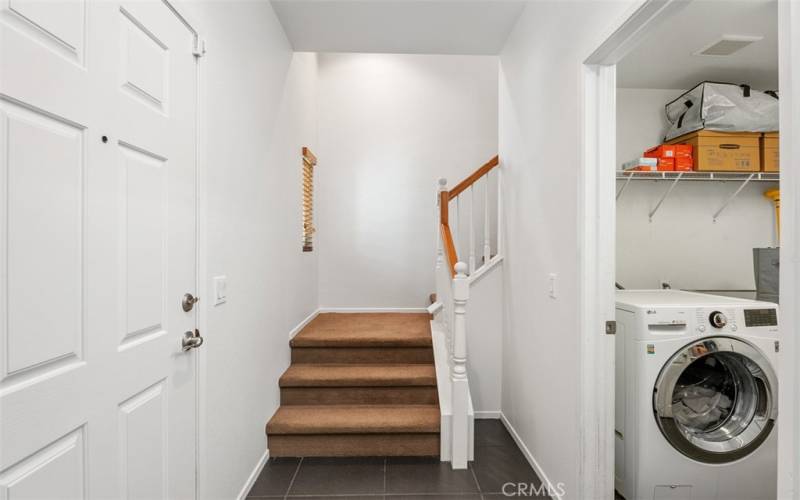 Staircase to main living area