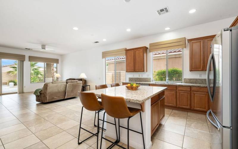 Kitchen / open concept