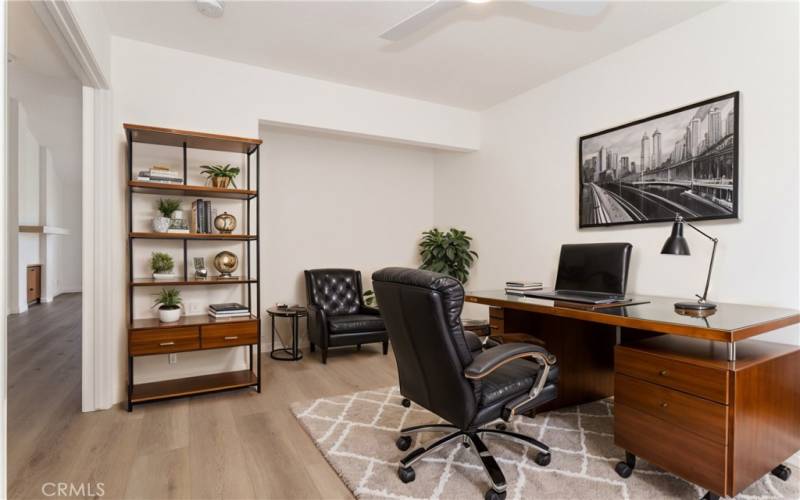 Bedroom styled a Home Office w/Virtual Furniture