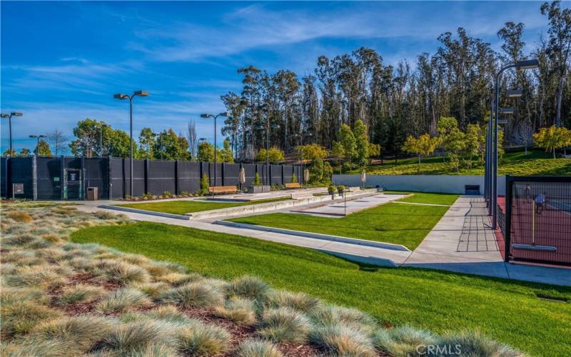 Bocce Ball Court at the Monarch Club