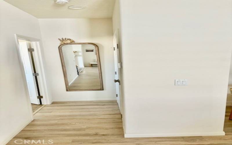 Hallway into Master bedroom area