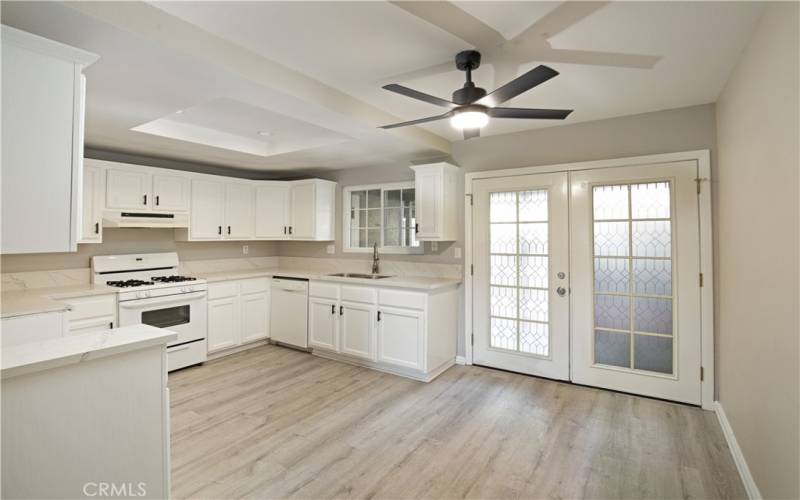 Kitchen and Eating Area