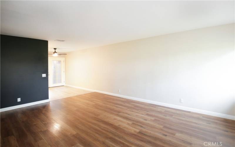 Living room and Dining Area