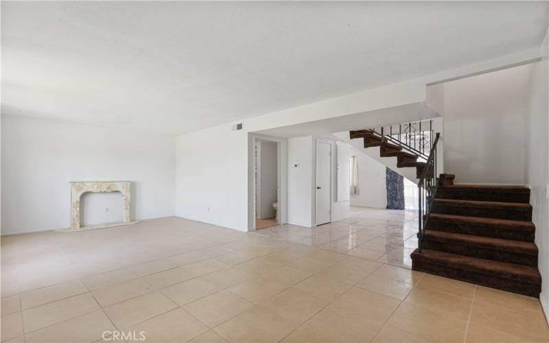 Living room view upon entering home