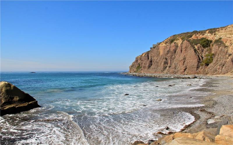 Nearby Dana Point harbor and tide pools.