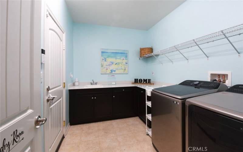 Huge Laundry Room.