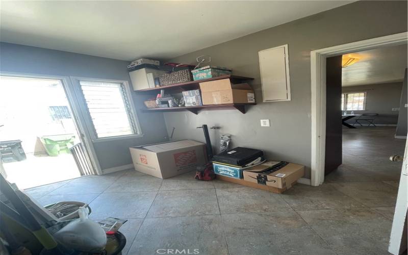 Indoor Laundry Room