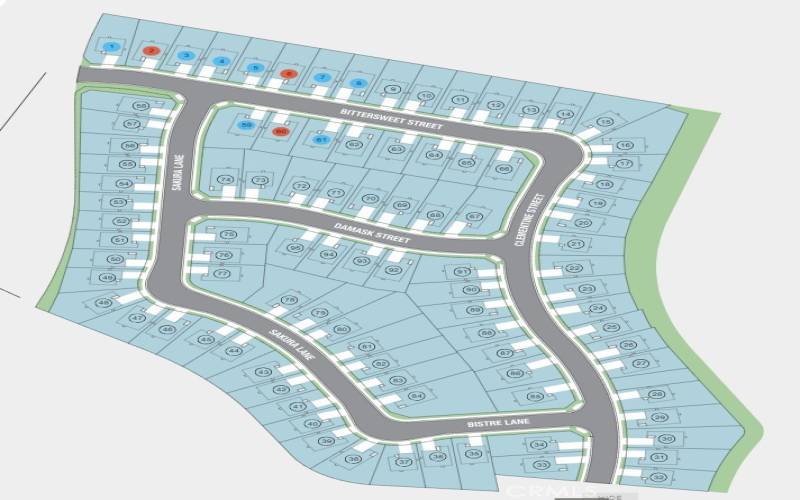 Site Map - Azul at Siena