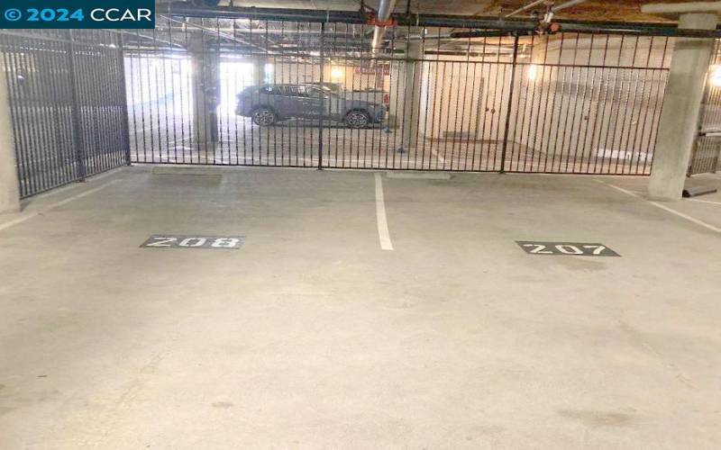 2 OVERSIZED PARKING SPOTS