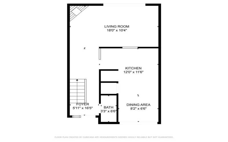 Floor Plan of the Downstairs