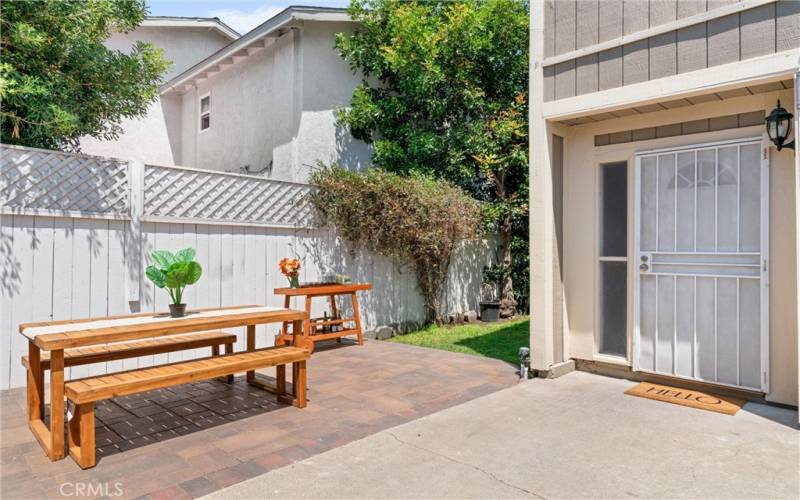 Private Front Courtyard and the Front of the Home (From Inside the Gate)