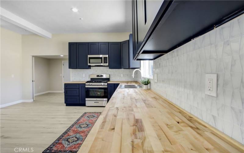 Butcher Block counters