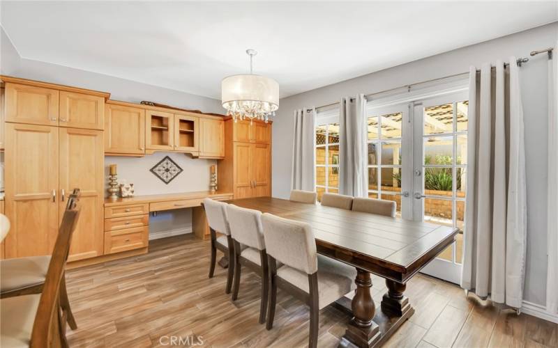 Dining Room and French Doors