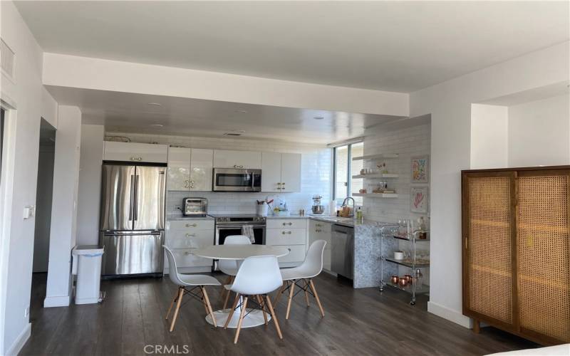 remodeled kitchen