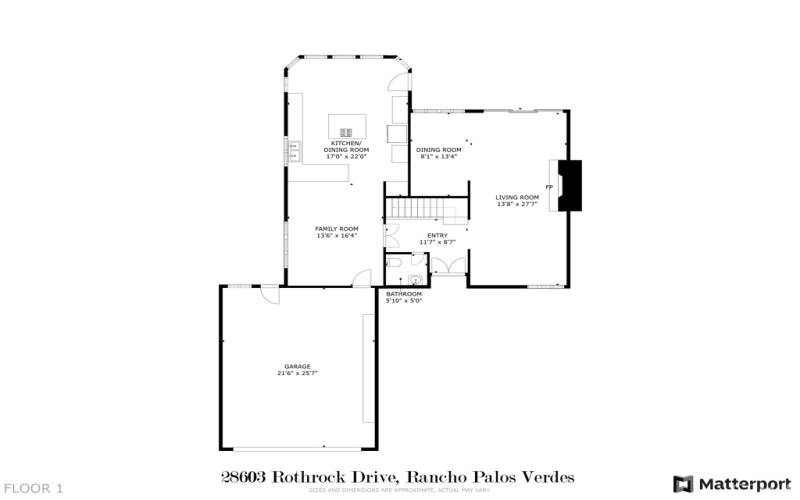 Floor plan first floor