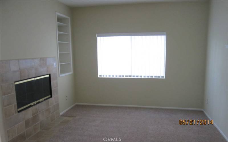 Fireplace in Family Room