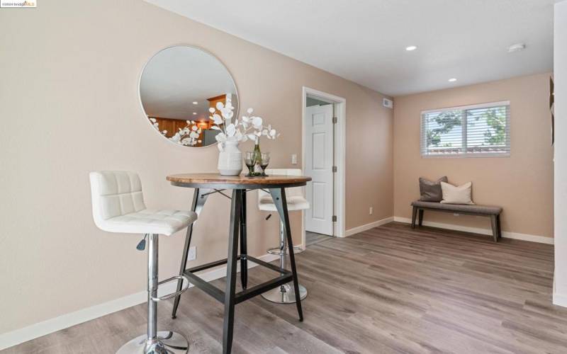 Downstairs Dining Area